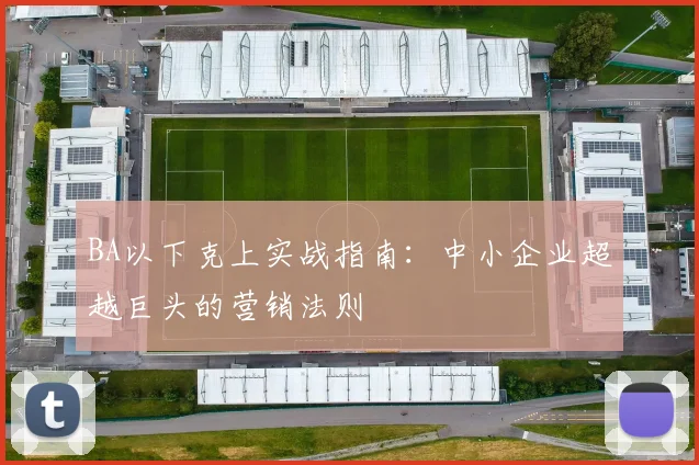 BA以下克上实战指南：中小企业超越巨头的营销法则